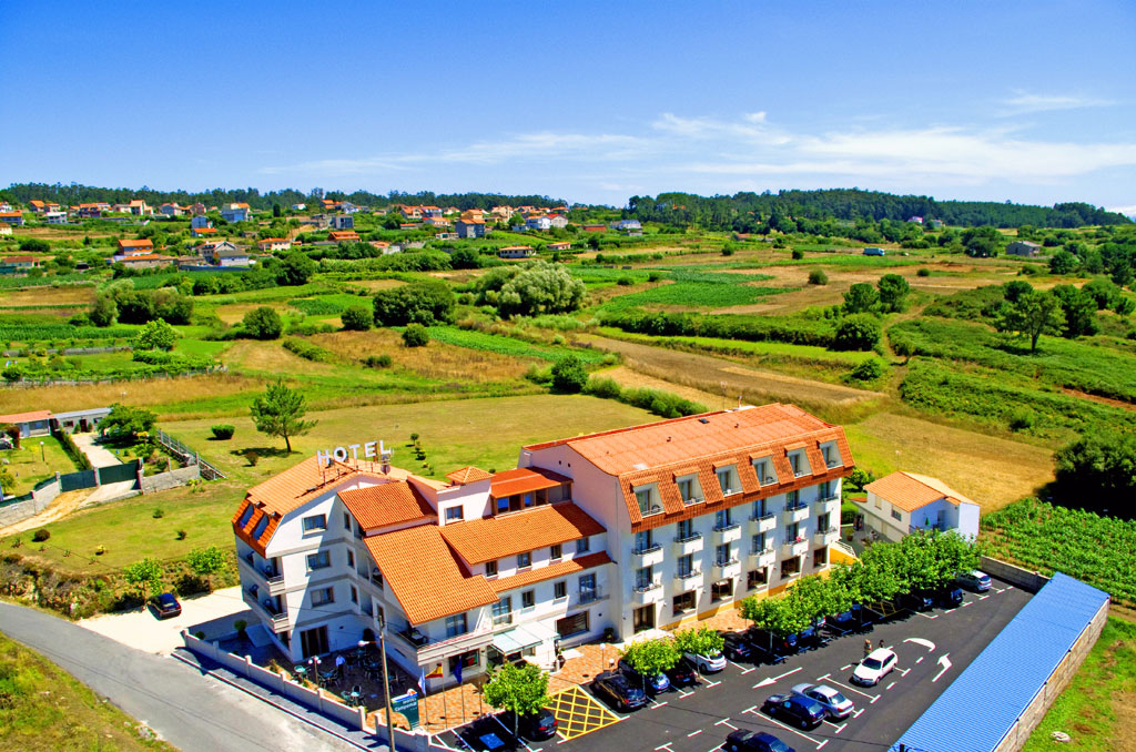  Vista aérea del Hotel Campomar